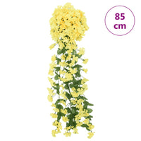 Ghirlande Fiori Artificiali 3 pz Giallo 85 cm 359048