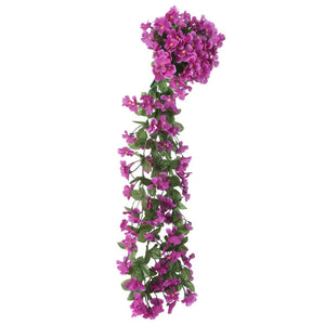 Ghirlande Fiori Artificiali Natale 3 pz Viola Chiaro 85 cm 359050