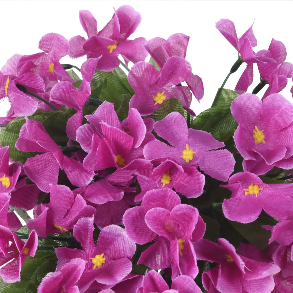 Ghirlande Fiori Artificiali Natale 3 pz Viola Chiaro 85 cm 359050