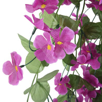 Ghirlande Fiori Artificiali Natale 3 pz Viola Chiaro 85 cm 359050