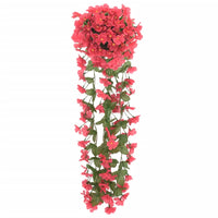 Ghirlande Fiori Artificiali Natale 3 pz Rosa 85 cm 359051