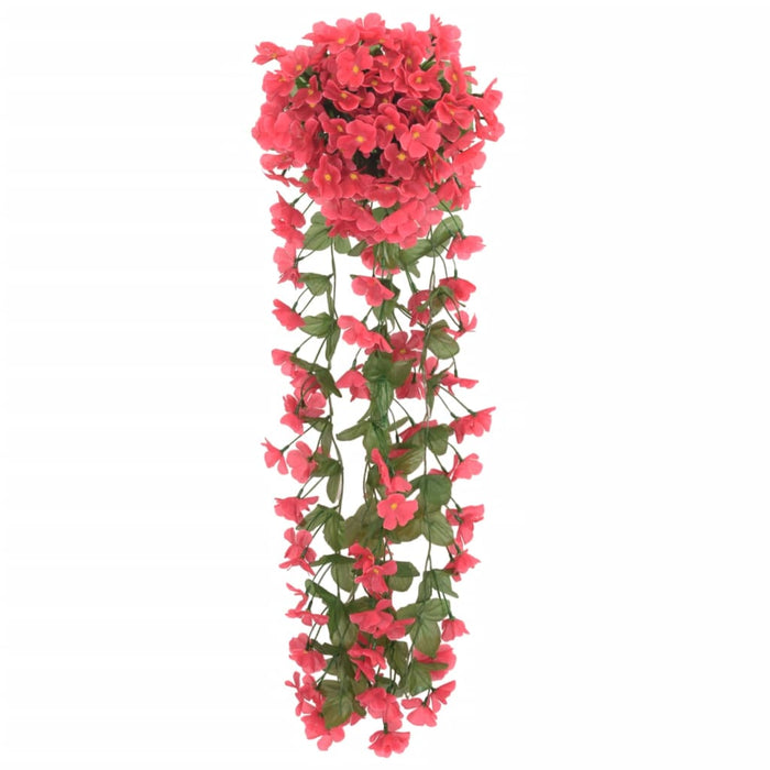 Ghirlande Fiori Artificiali Natale 3 pz Rosa 85 cm 359051