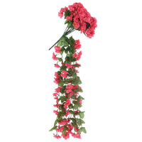 Ghirlande Fiori Artificiali Natale 3 pz Rosa 85 cm 359051