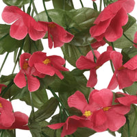 Ghirlande Fiori Artificiali Natale 3 pz Rosa 85 cm 359051