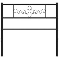 Testiera in Metallo Nero 100 cm 355296