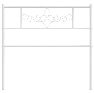 Testiera in Metallo Bianco 100 cm 355345