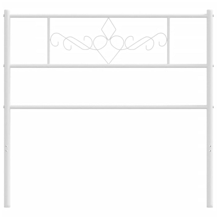 Testiera in Metallo Bianco 107 cm 355346