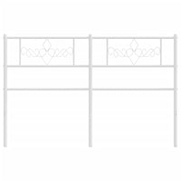 Testiera in Metallo Bianco 120 cm 355347