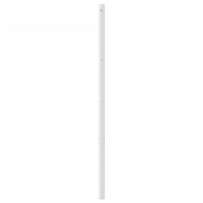 Testiera in Metallo Bianco 193 cm 355353
