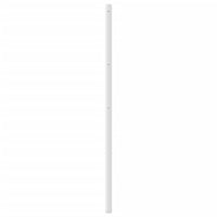 Testiera in Metallo Bianco 193 cm 355353