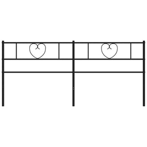 Testiera in Metallo Nero 193 cm 355500
