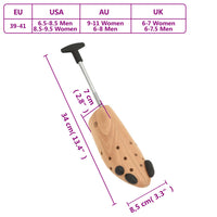 Allarga Scarpe EU 39-41 in Legno Massello di Faggio 155258