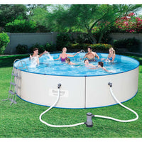 Bestway Set Piscina Rotonda Hydrium Telaio Acciaio 460x90 cm 3202400