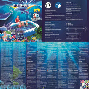 Bestway Piscina Gonfiabile Avventure Subacquee 54177 3202409