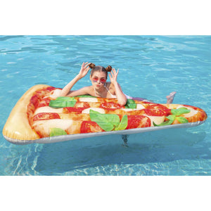 Bestway Lettino Galleggiante Pizza Party 188x130 cm 3202413