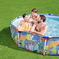 Bestway Telaio Piscina Steel Pro 305x66 cm 3202461