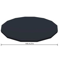 Bestway Copertura per Piscina Flowclear 427 cm 3202468