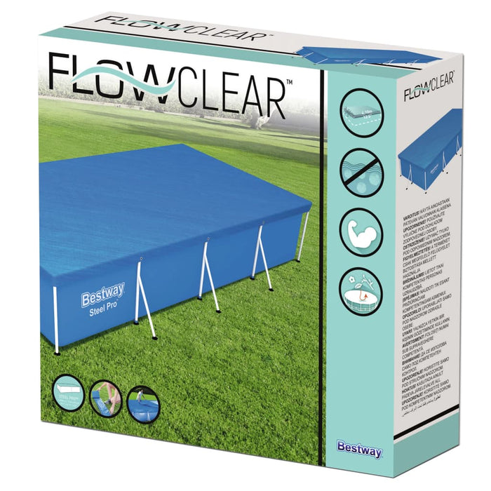 Bestway Copertura per Piscina Flowclear 400x211 cm 3202473