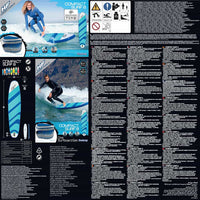 Bestway Hydro-Force Tavola da Surf Gonfiabile 243x57x7 cm 3202489