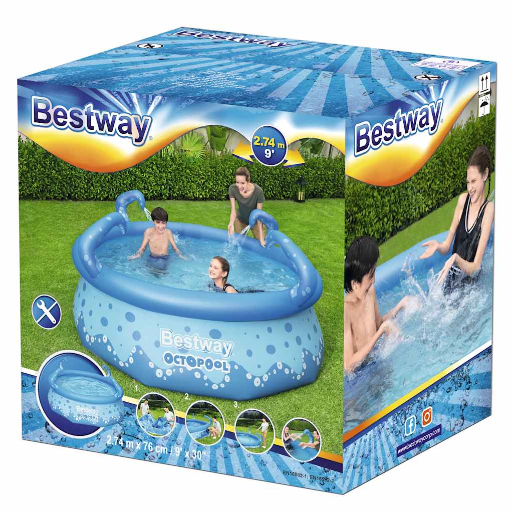 Bestway Piscina Easy Set OctoPool 274x76 cm 3202490
