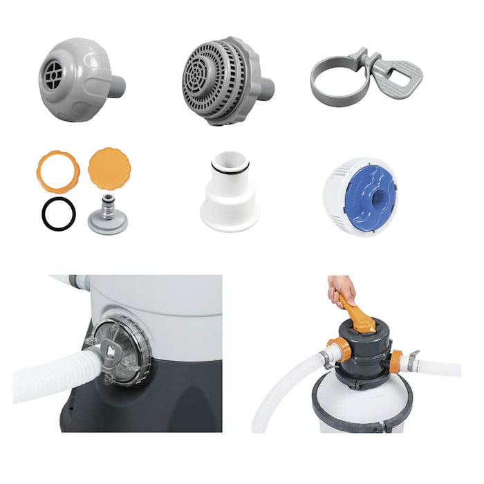 Bestway Pompa con Filtro a Sabbia Flowclear 3202504