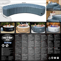 Bestway Lay-Z-Spa Bordo Gonfiabile per Vasche Idromassaggio Rotonde 3202515