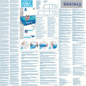 Bestway Piscina Steel Pro 300x201x66 cm 3202520
