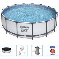 Bestway Set Piscina Rotonda Steel Pro MAX 457x122 cm 3202523