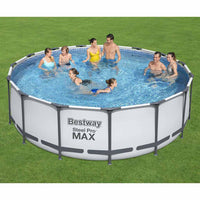 Bestway Set Piscina Rotonda Steel Pro MAX 457x122 cm 3202523