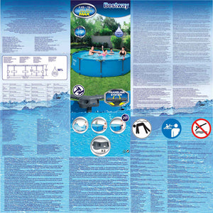 Bestway Set Piscina Steel Pro MAX 305x76 cm 3202537