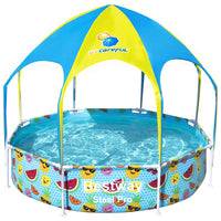 Bestway Piscina Fuori Terra per Bambini Steel Pro Anti UV 244x51 cmcod mxl 93529