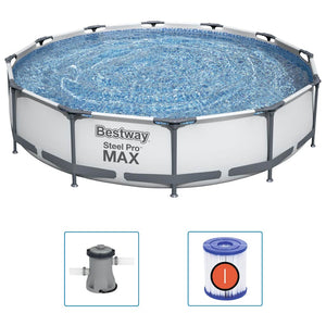 Bestway Set Piscina Steel Pro MAX 366x76 cm 3202542