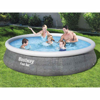 Bestway Set Piscina Gonfiabile con Pompa Fast Set 196x84 cm 3202552