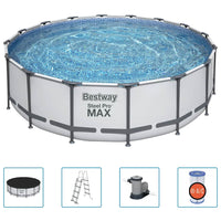 Bestway Set Piscina Steel Pro MAX 488x122 cm 3202558