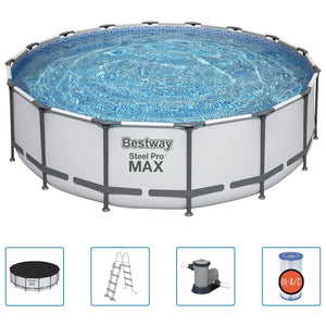 Bestway Set Piscina Steel Pro MAX 488x122 cmcod mxl 69863