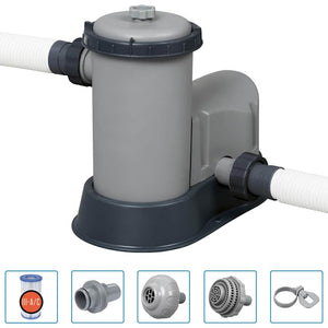 Bestway Set Piscina Rettangolare Power Steel 549x274x122 cm 3202573