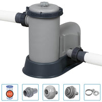 Bestway Set Piscina Rettangolare Power Steel 549x274x122 cmcod mxl 93903