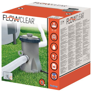 Bestway Pompa Filtro per Piscina Flowclear da 330 gal 3202577