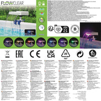 Bestway Cascata Rilassante con LED Flowclear 3202582