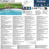 Bestway Kit di Manutenzione per Piscine Fuori Terra Flowclear 3202584
