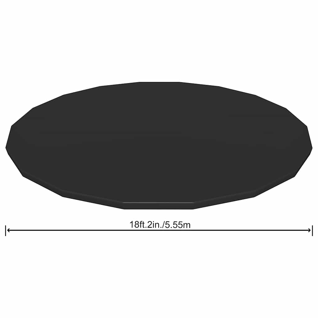 Bestway Copertura per Piscina Flowclear Fast Set 555 cm 3202588