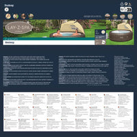 Bestway Tettoia per Idromassaggio Lay-Z-Spa 183x94x109 cm 3202593