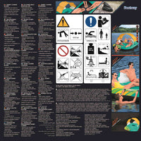 Bestway Isola Gonfiabile per 5 Persone Sunny Lounge 291x265x83 cm 3202599