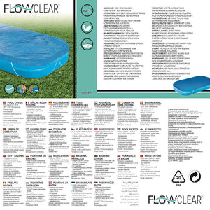 Bestway Copertura per Piscina Flowclear 262x175x51 cm 3202610