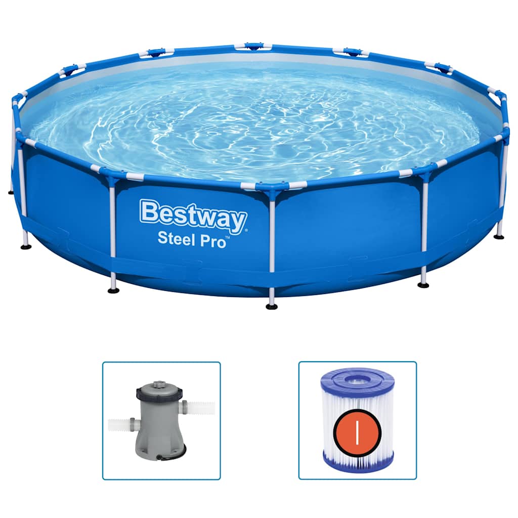 Bestway Telaio Piscina Steel Pro 366x76 cmcod mxl 69878