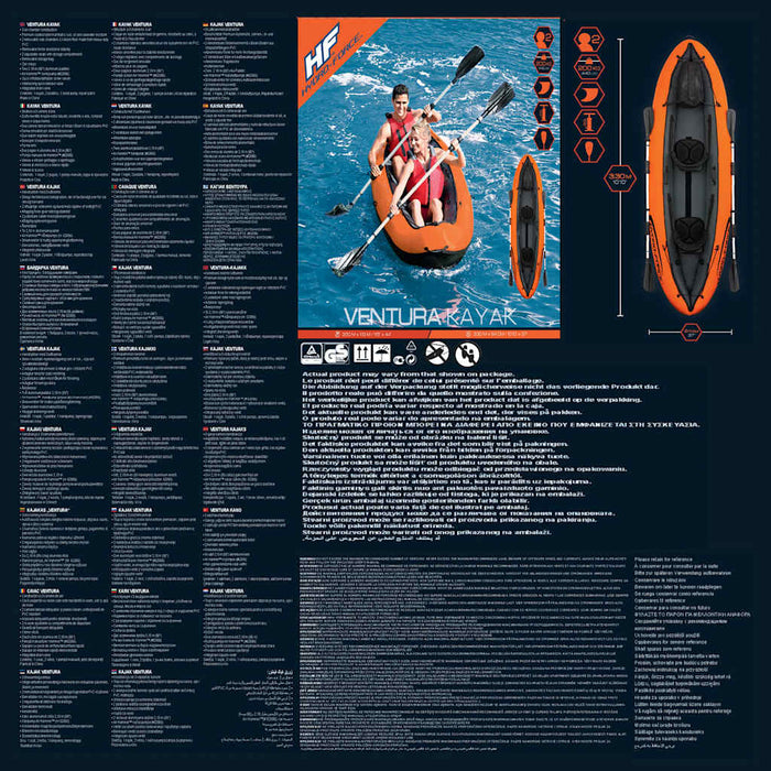 Bestway Hydro-Force Kayak Ventura X2 330x86 cm 3202621