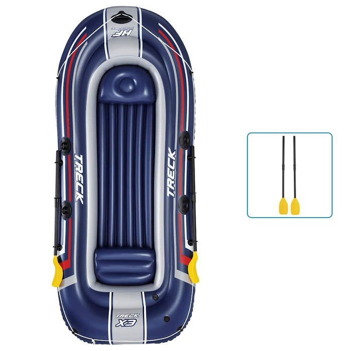 Bestway Hydro-Force Gommone Gonfiabile Treck X3 307x126 cm 3202652