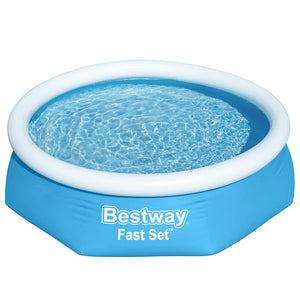 Bestway Piscina Gonfiabile Rotonda Fast Set 244x66 cm 57265 3202657