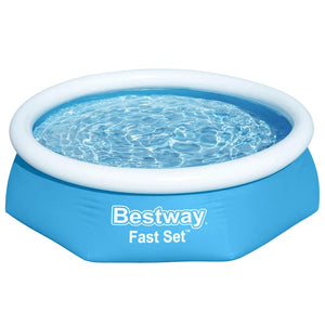 Bestway Piscina Gonfiabile Rotonda Fast Set 244x66 cm 57265 3202657