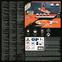 Bestway Hydro-Force Set Tavola da Paddle Gonfiabile Aqua Journey 3202658